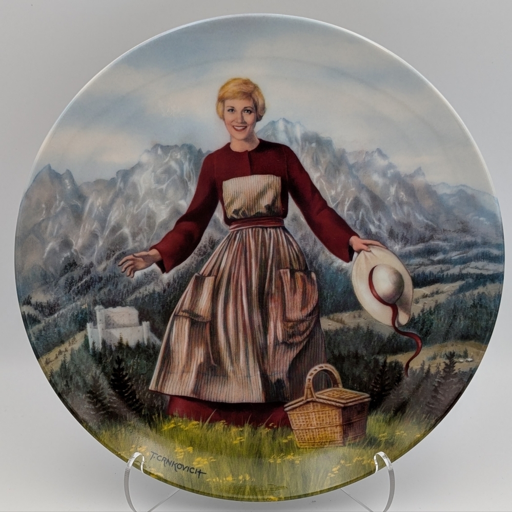 Sound of Music "The Sound of Music" Collector Plate Knowles Fine China 1986